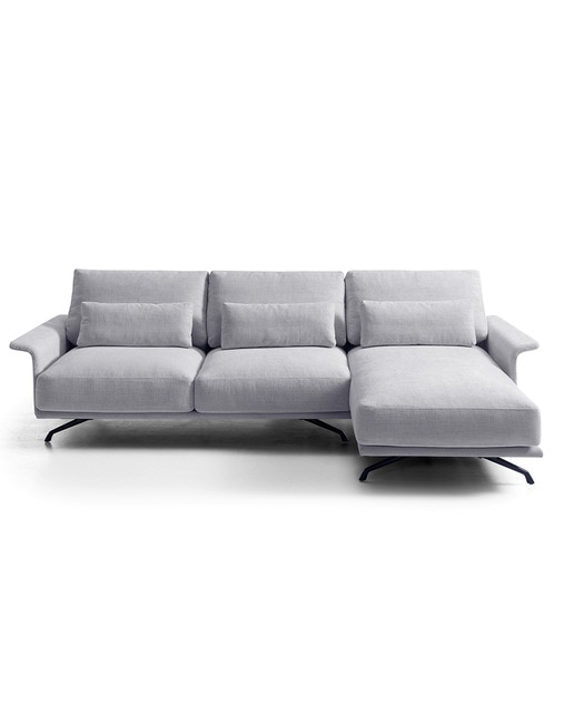 Sofá con chaiselongue derecho con tejido Iberica 310 cm Samara El Corte Inglés