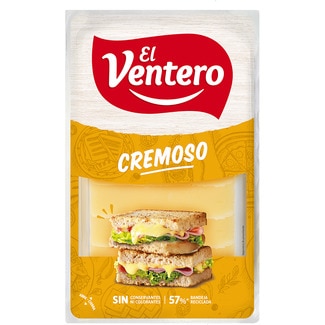 EL VENTERO queso tierno cremoso bandeja 120 g