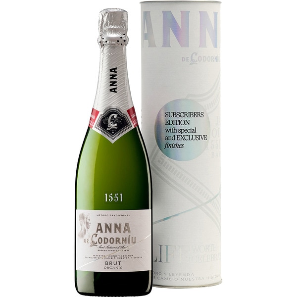 Brut Organic cava case with bottle 75 cl