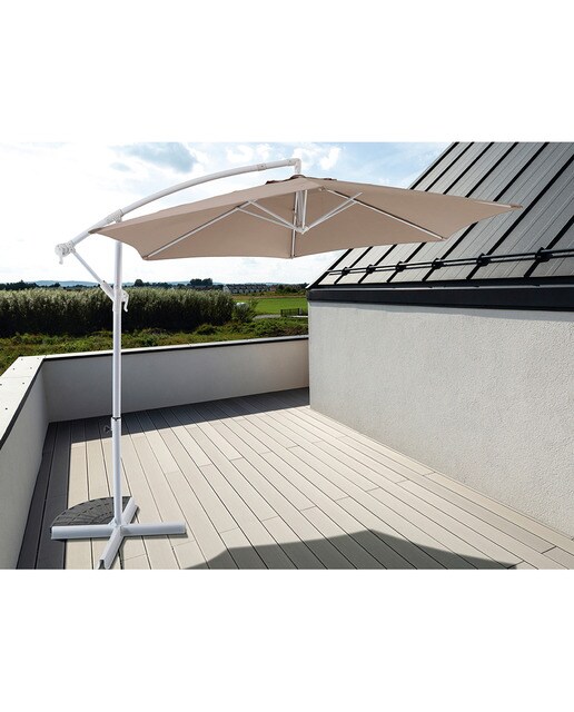 Parasol redondo excéntrico Arc El Corte Inglés