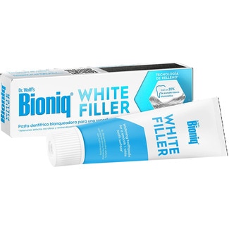 BIONIQ Pasta dentífrica Blanqueadora White Filler tubo 75 ml