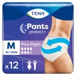 Pants braguita de incontinencia unisex absorción plus night talla M 80 - 110 cm Tasche 12 Einheiten