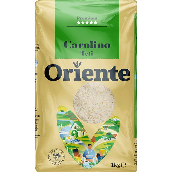 Arroz Carolino embalagem 1 kg