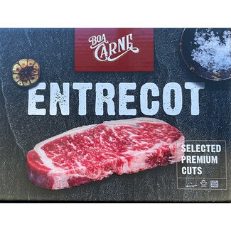 Entrecot de Bovino BoaCarne Aprox embalagem 300 g