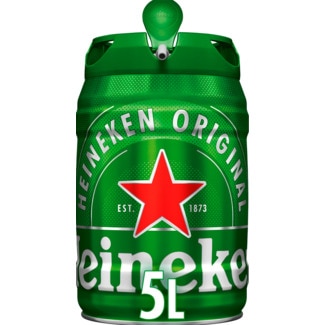 Heineken Cerveja da Holanda barril 5 L