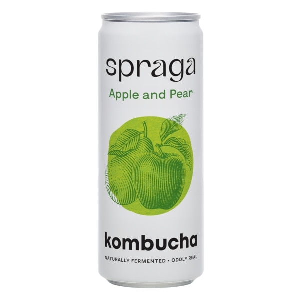 Kombucha Maçã e Pera unidade 330 ml