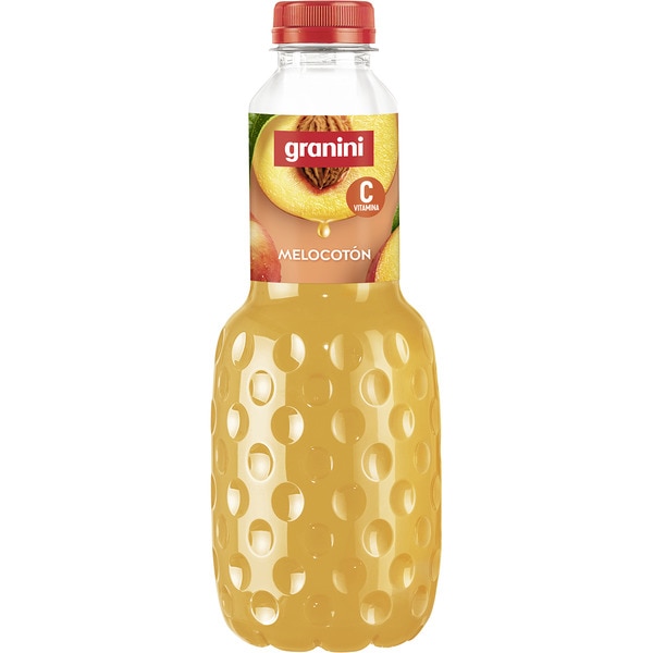 peach drink with vitamin C bottle 1 l