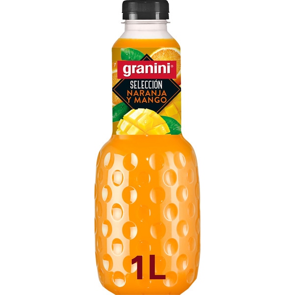 Orangen-Mango-Getränk Flasche 1 l