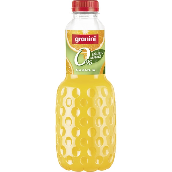 orange juice drink with no added sugar bottle 1 l