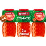 Tomatensaft mit Vitamin C und E 3er-Pack Flaschen 200 ml (Glasbehälter)