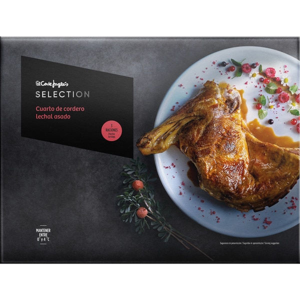 Viertel Milchlammbraten 3 Portionen Karton 1 kg