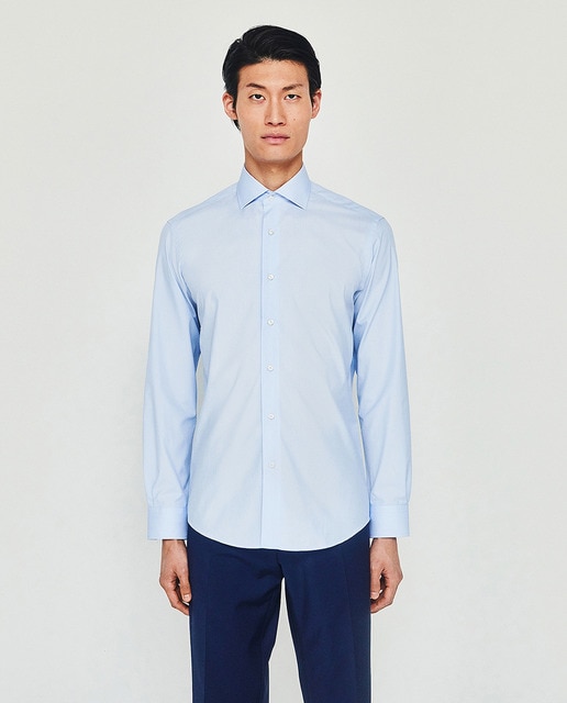 Mirto - Camisa tervilor sir fil a fil facil plancha.