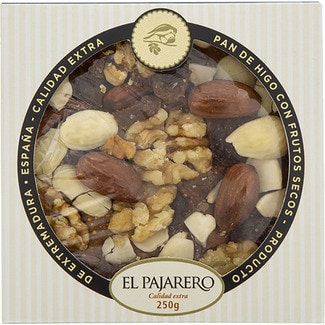 EL PAJARERO Feigenbrot mit Nüssen Karton 250 g