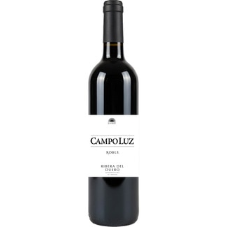 CAMPOLUZ Junger Rotwein aus dem Eichenfass Ursprungsbezeichnung Ribera del Duero Flasche 75 cl