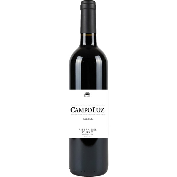 vino tinto joven roble DO Ribera del Duero botella 75 cl - Campoluz