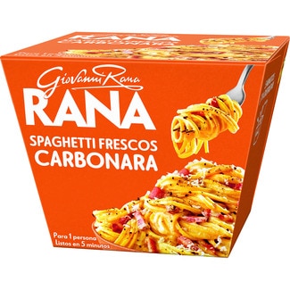 GIOVANNI RANA spaguettis a la carbonara 1 ración Behälter 357 g