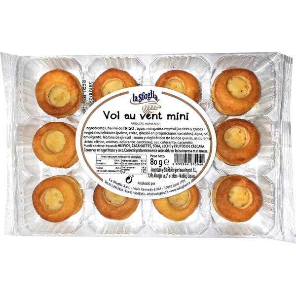 Kleine Vol-au-Vents Behälter 80 g