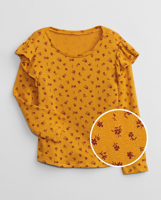 Camiseta de niña estampada