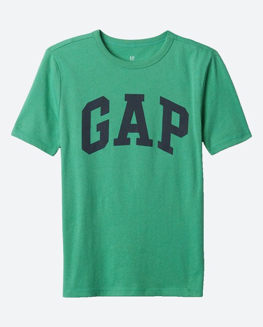 Camiseta de niño con logo y manga corta