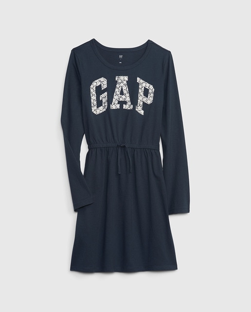 Vestido de niña con logo
