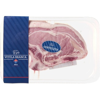 Costeletas Vitela Branca Skin Peso Aproximado embalagem 1 kg