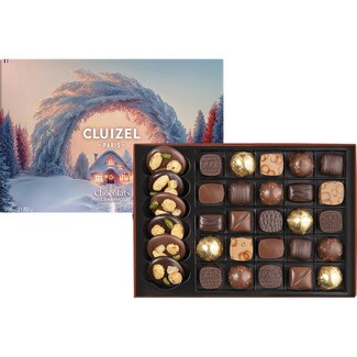 MICHEL CLUIZEL bombones degustación Encanto Invernal caja 335 g