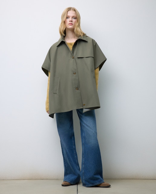 Capa para la lluvia trench