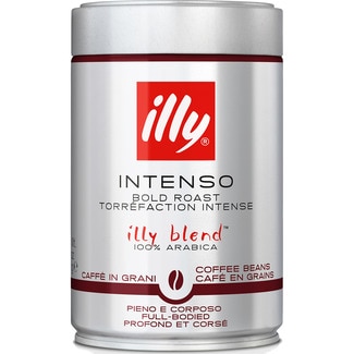 ILLY café en grano tueste intenso blend 100% Arábica lata 250 g