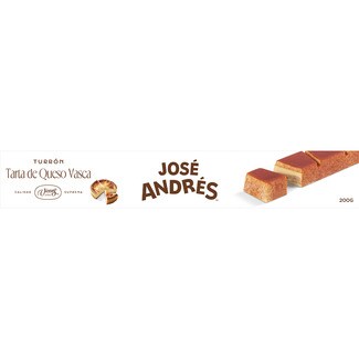 VICENS José Andrés Turrón aus baskischer Käsetorte Premiumqualität Karton 200