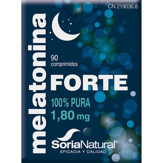 SORIA NATURAL Melatonin Forte 100% rein 1,8 mg Behälter 90 Tabletten