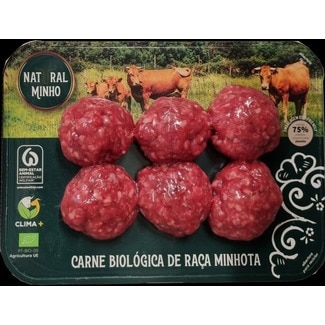 Almondegas de Vitela Minhota Bio embalagem 380 g