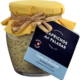 CAPRICHOS crema de alcachofa frasco 185 g