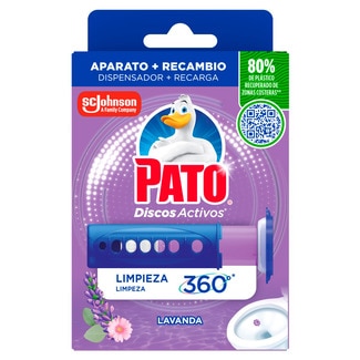 Pato Discos Ativos Lavanda Recarga embalagem 36 ml