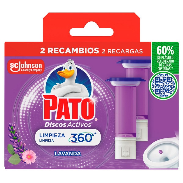 Discos Ativos Lavanda Recarga embalagem 36 ml