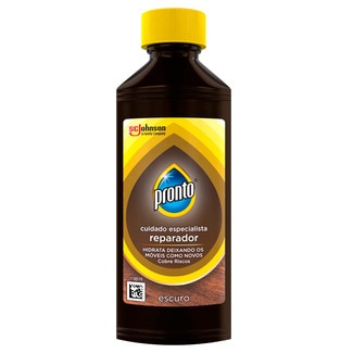 Pronto Limpa-Móveis Reparador Escuro 100 ml