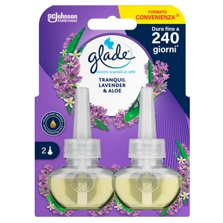 Glade Ambientador Eléctrico Lavanda Recarga 2 unidades embalagem 20 ml