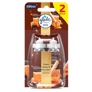 Glade Ambientador Recarga Portátil Sense&Spray Honey Chocolate embalagem 2 unidades