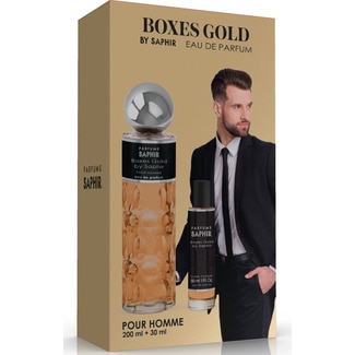 Saphir Coffret Perfume Boxes Gold pack 2 unidades