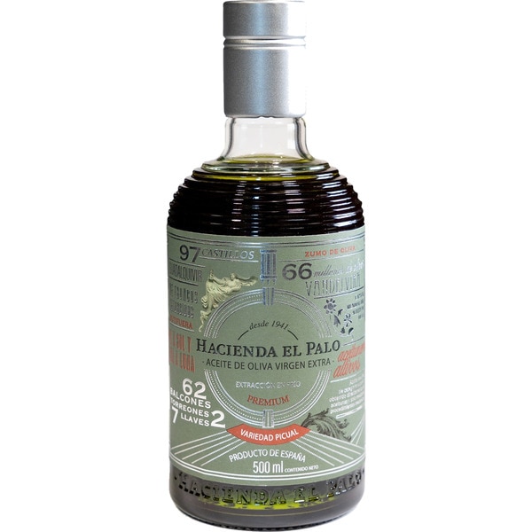Picual extra virgin olive oil bottle 500 ml