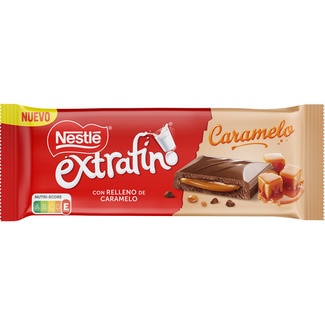 NESTLE EXTRAFINO Schokolade mit Karamellfüllung Tafel 84 g