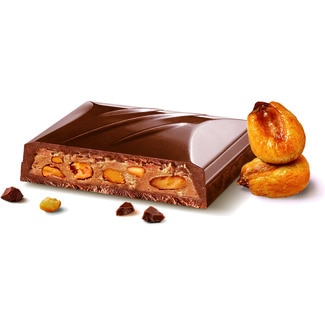 Chocolate con relleno cremoso y trocitos de maíz tableta 84 g - Nestle Extrafino