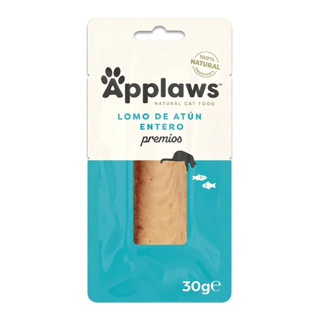 Applaws – Snack para gatos adultos Applaws lomo atún 30 g.