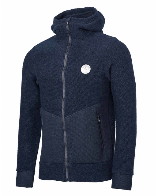 Chaqueta hombre con lana reciclada