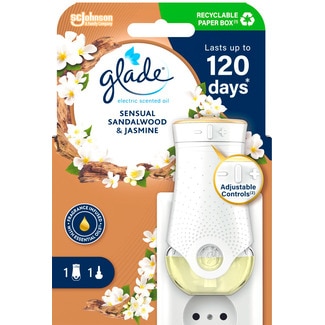 Glade Ambientdor Eléctrico Sandalwood embalagem 20 ml