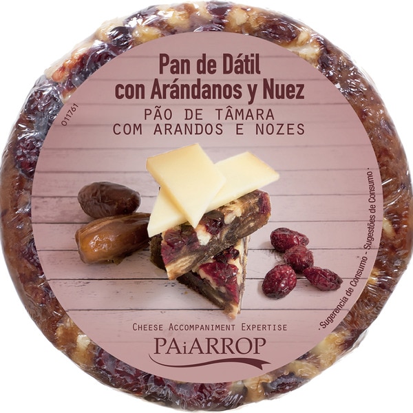 Dattelbrot mit Heidelbeeren und Walnüssen Behälter 200 g