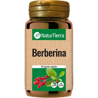 NATURTIERRA Berberin glutenfrei Topf 30 Kapseln