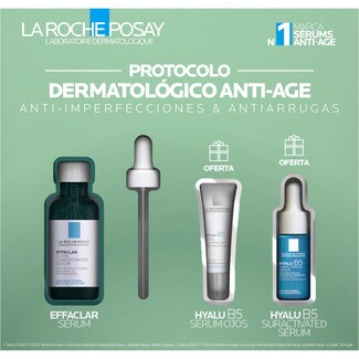 LA ROCHE POSAY Cofre de Navidad Effaclarla protocolo anti-imperfecciones & antiarrugas
