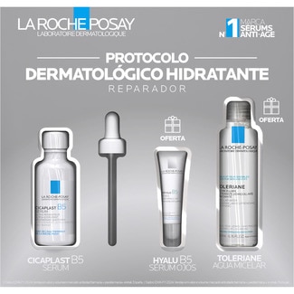 LA ROCHE POSAY Cofre de Navidad Cicaplastla protocolo Dermalotógico Hidratante Reparador