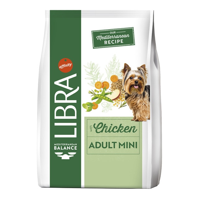 Libra - Pienso para perros adultos minis Libra pollo.