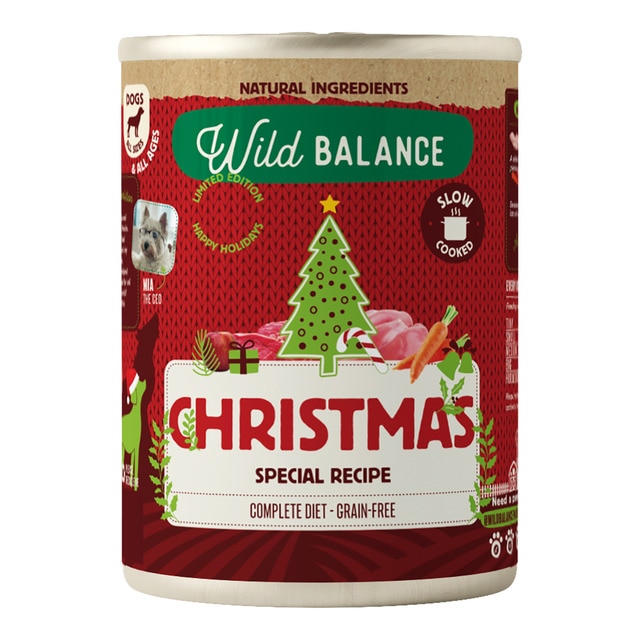 Wild Balance – Comida húmeda para perros Wild Balance cocinado al vapor ciervo y conejo 400 g.